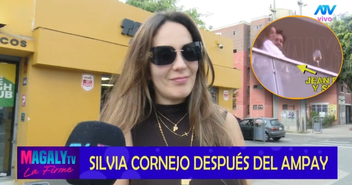 Silvia Cornejo evita confirmar ruptura tras ampay de Jean Paul Gabuteau con su ex