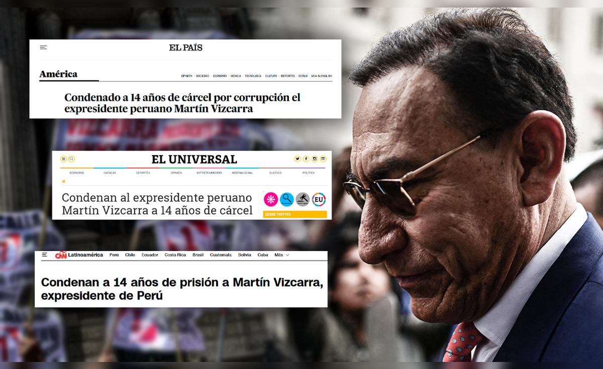Martín Vizcarra condenado a 14 años de cárcel por corrupción en obras públicas en Perú