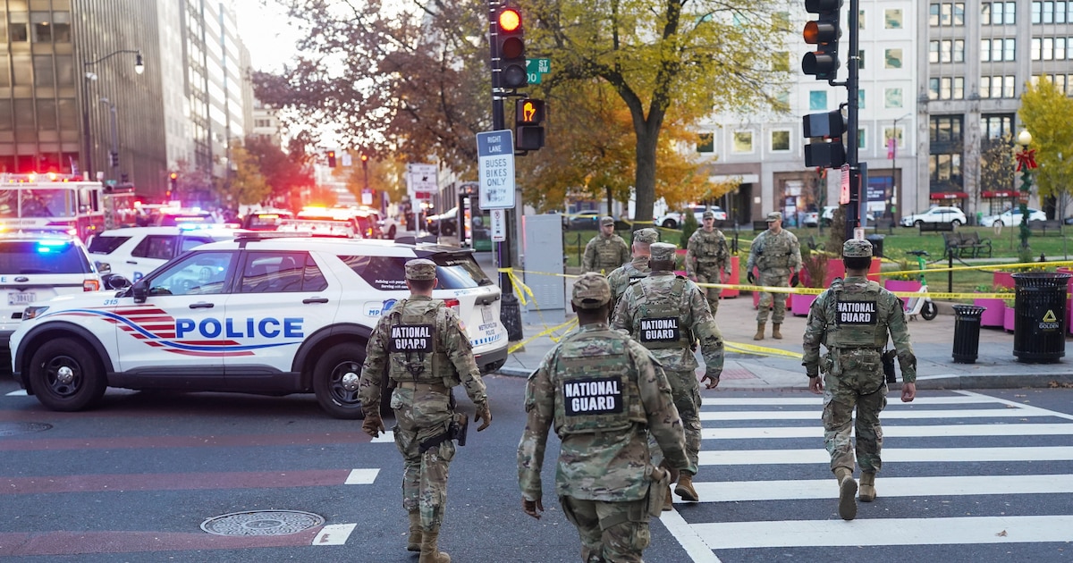 Trump condena ataque cerca de la Casa Blanca: Guardia Nacional baleada y sospechoso herido