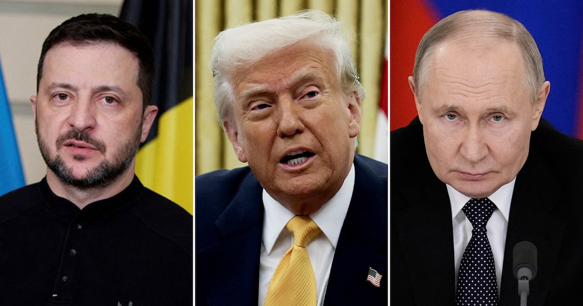 Trump impulsa plan de paz en Ucrania, pero Putin y Zelensky lo descartan en medio de tensiones por Crimea y territorios rusos