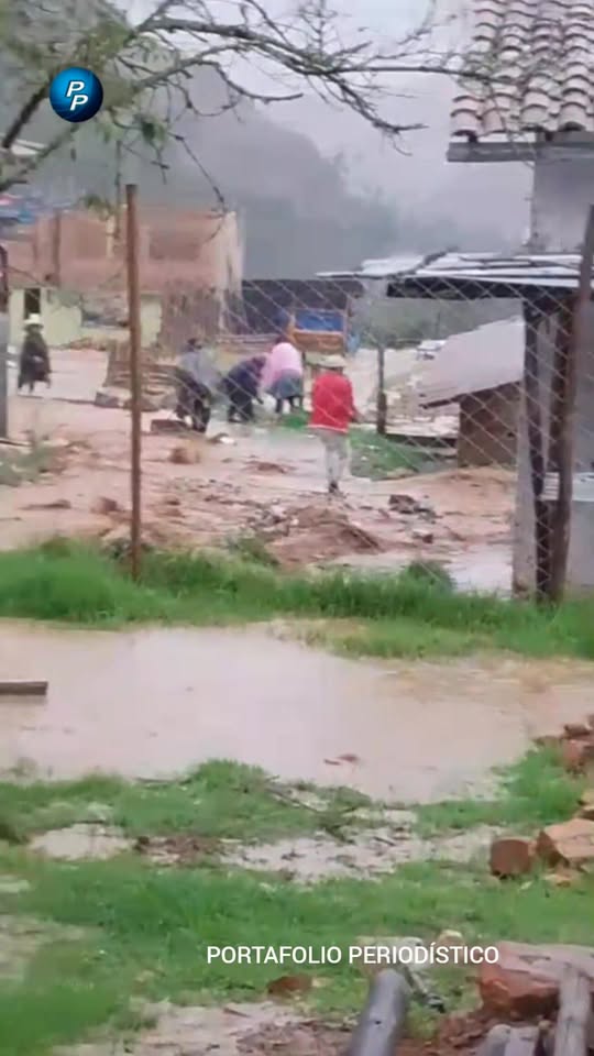 Autoridades de Tauripampa alertadas por daños en Los Baños del Inca tras fuertes lluvias