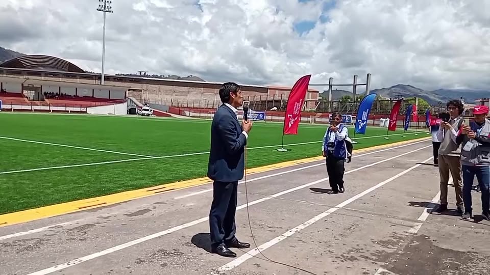 Inaugurada obra en Cajamarca para mejorar infraestructura deportiva