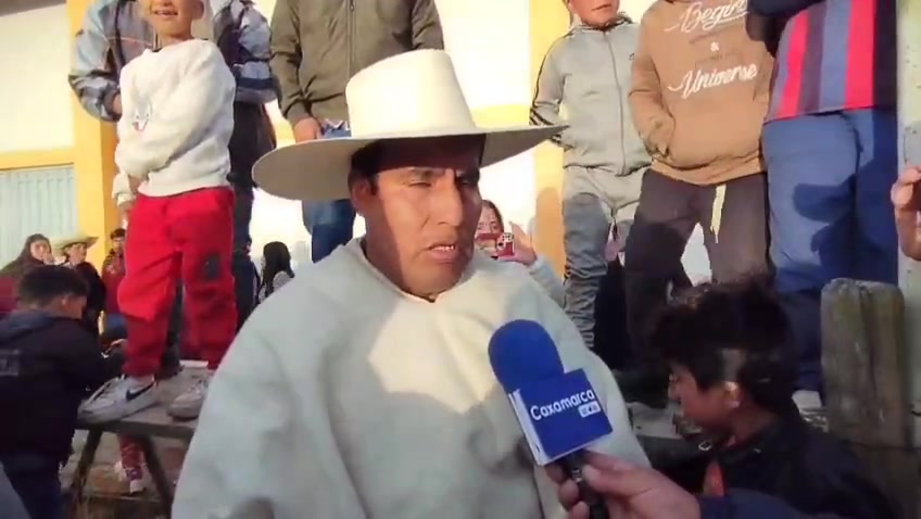 Wilson Sánchez, nuevo presidente de la comunidad campesina de La Encañada