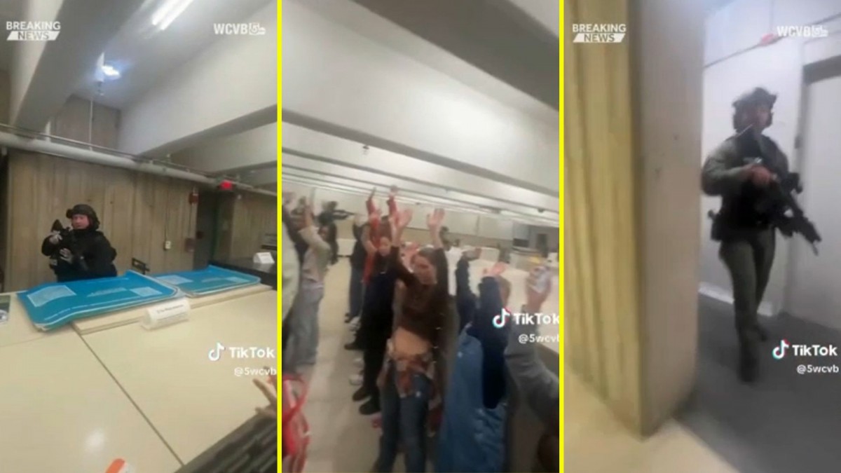 Video muestra cómo la policía rescata a estudiantes de la Universidad de Brown tras tiroteo