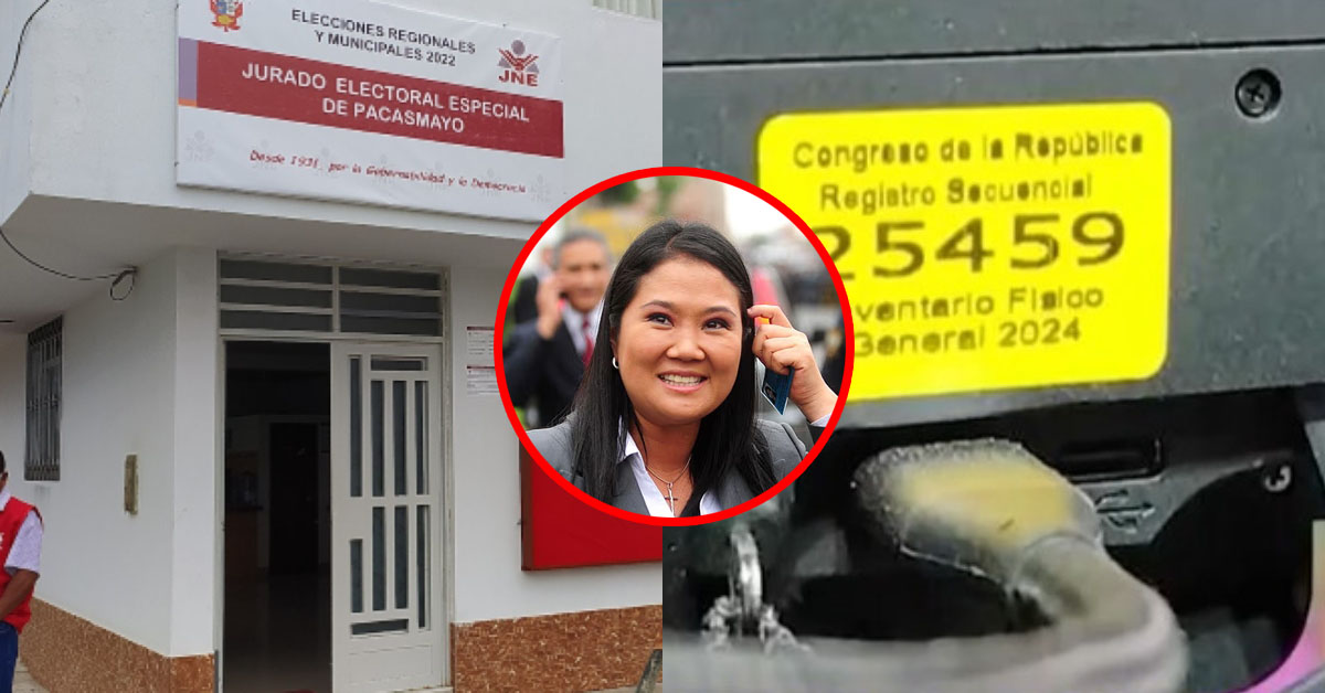 JEE confirma uso de cámara del Congreso en mitin de Keiko Fujimori sin sanciones