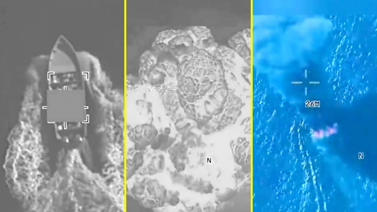 Estados Unidos realiza nuevo ataque en el Pacífico contra tres «narcolanchas», con ocho muertos