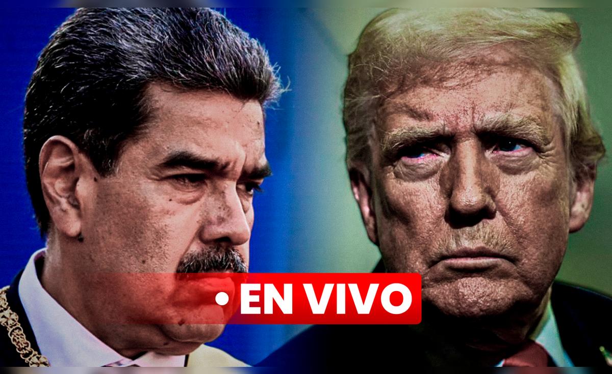 Trump denuncia tensión con Venezuela en vivo: sigue el minuto a minuto del conflicto en el Caribe