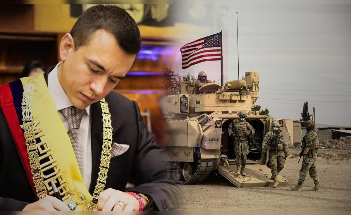 Estados Unidos despliega militares en Ecuador para operación temporal contra el narcotráfico en Manta