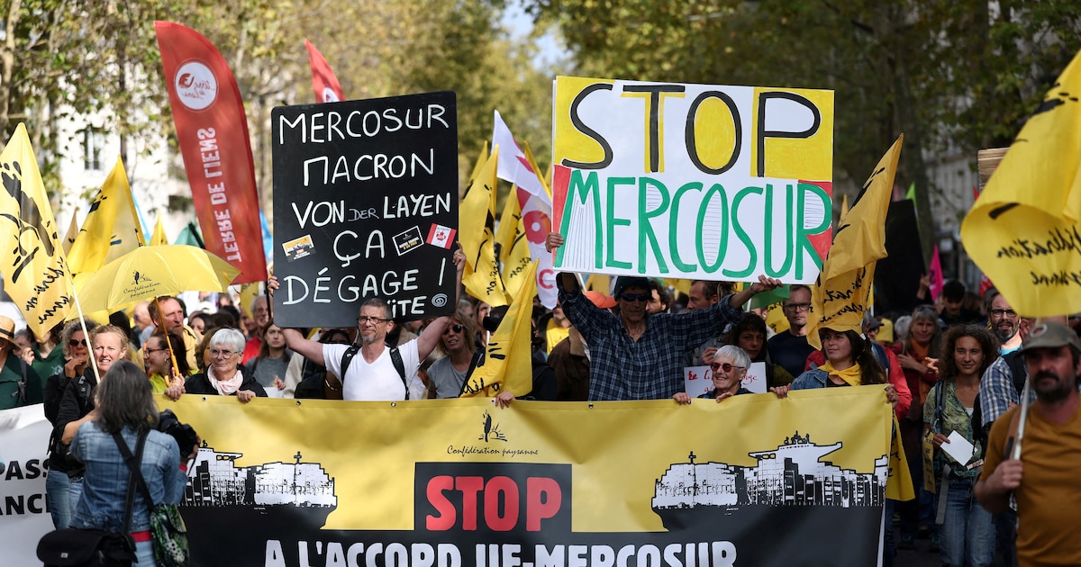 Protestas masivas en Bruselas retrasan la firma del acuerdo de libre comercio entre la Unión Europea y Mercosur
