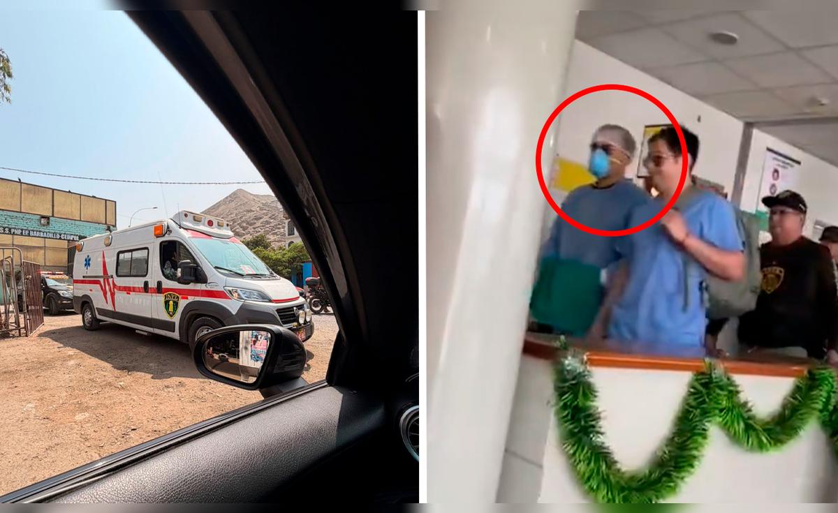 Martín Vizcarra es llevado al hospital de Ate por descompensación desde Barbadillo