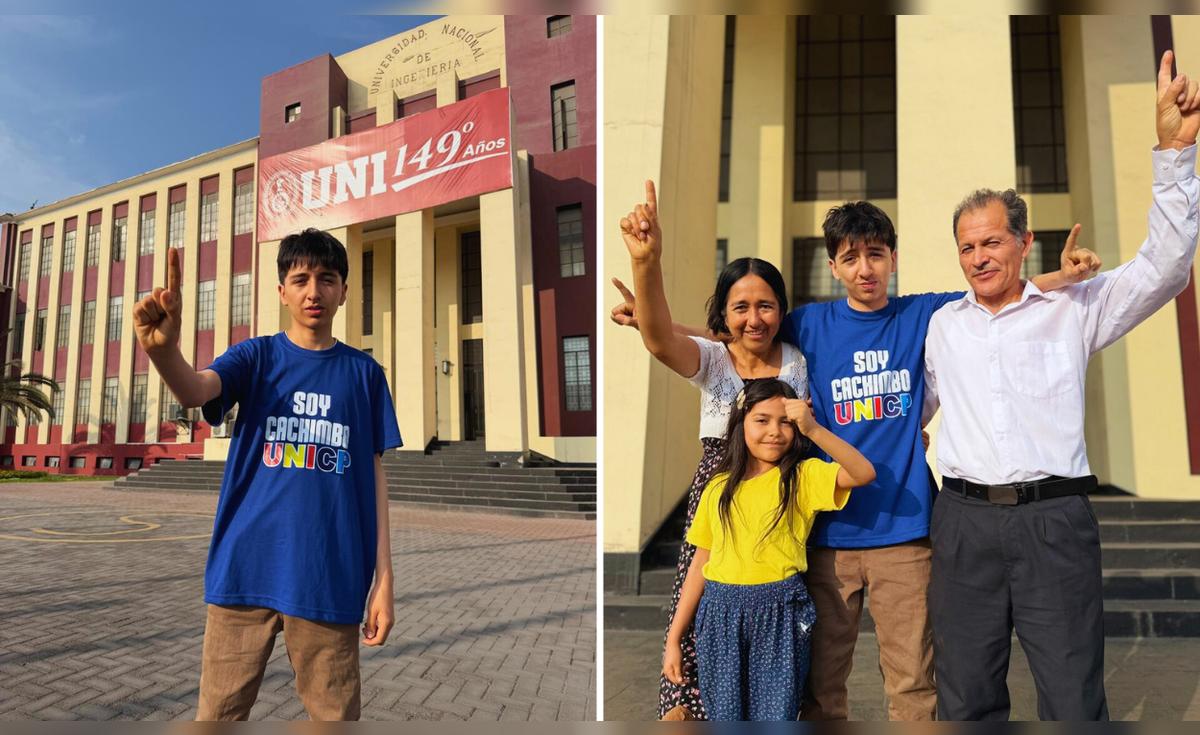 Joven de Carabayllo ocupa primer puesto en la UNI tras estudiar hasta medianoche
