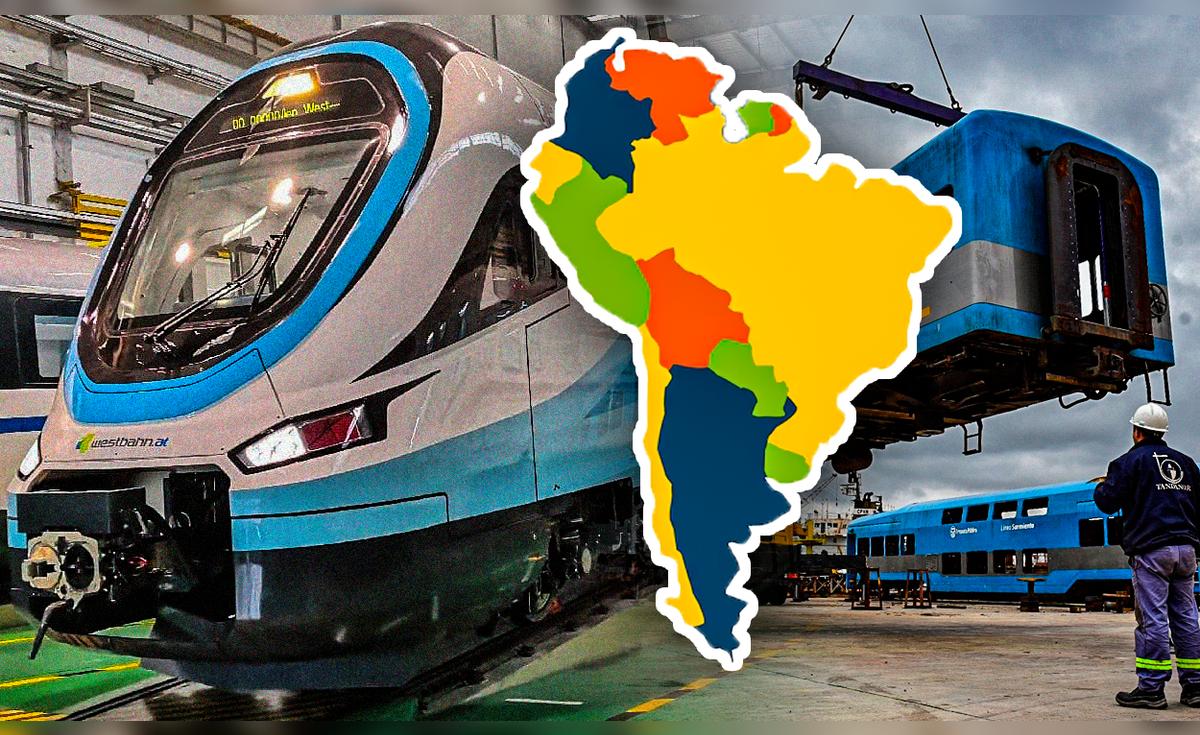 Trenes de dos pisos transforman el transporte en Europa, pero fracasan en América Latina por falta de infraestructura
