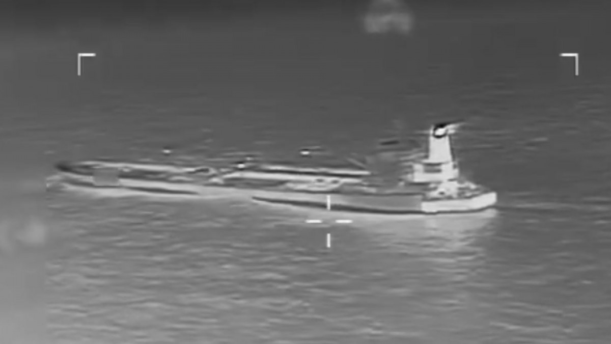 Estados Unidos intercepta otro buque petrolero frente a las costas de Venezuela en medio de tensión por bloqueo petrolero