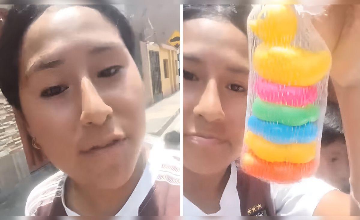 Vecina en Ate critica juguetes de chocolatada y prefiere ir al centro con S/2