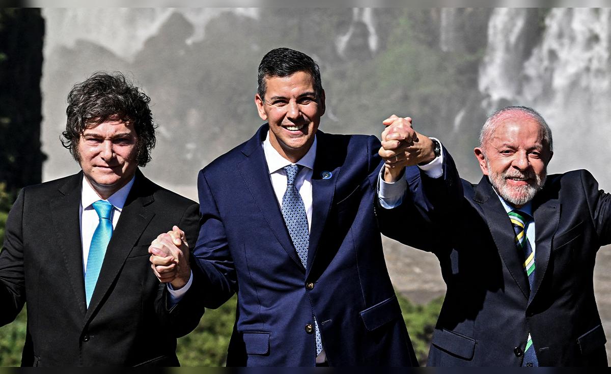 Lula exhorta a fortalecer «coraje político» para acuerdo Mercosur-UE mientras Milei insta a buscar «el cambio» en la región