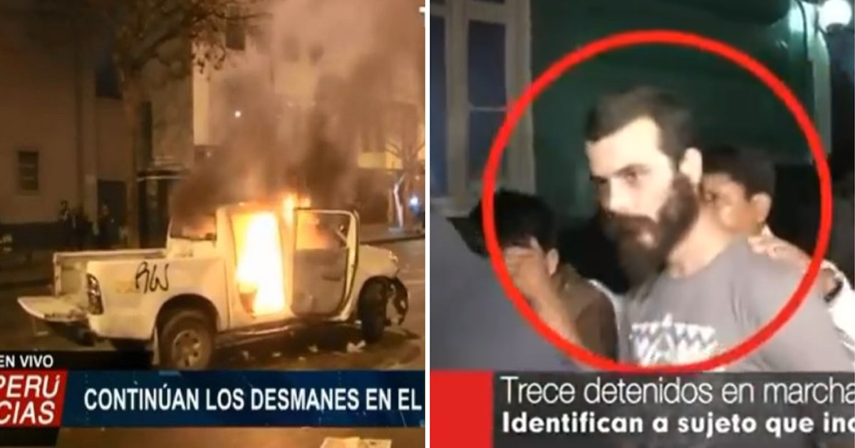 Condenan a cinco años de prisión a responsable de quemar patrullero en protestas contra el Congreso