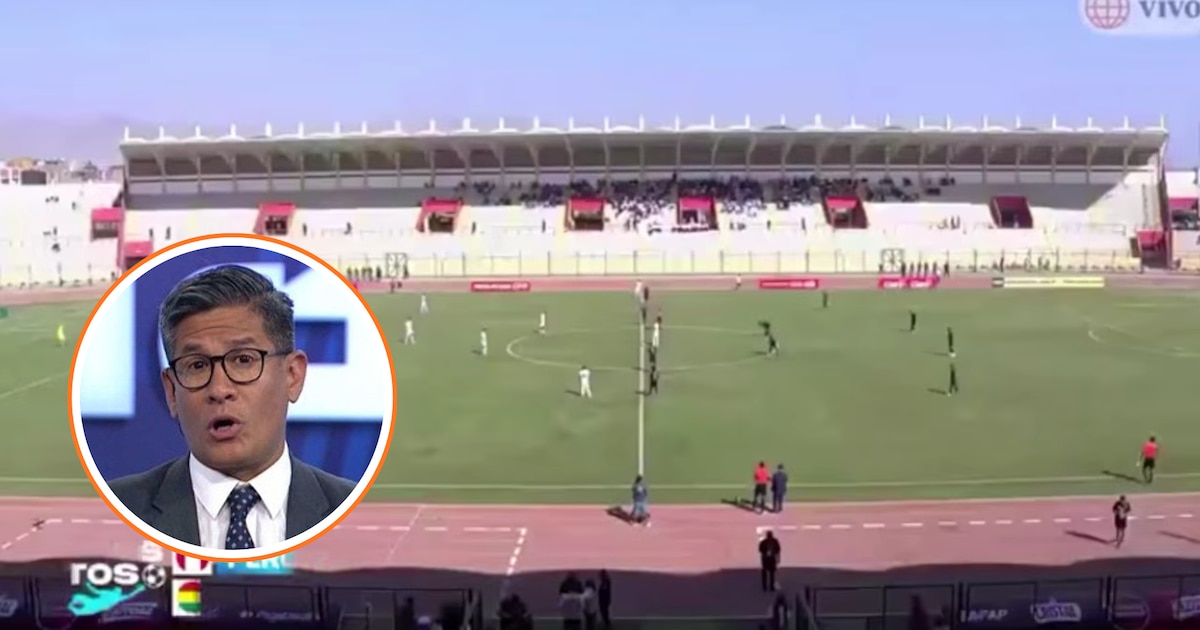 Erick Osores critica la baja asistencia en Perú vs Bolivia: «Pensé que iba a explotar la cancha