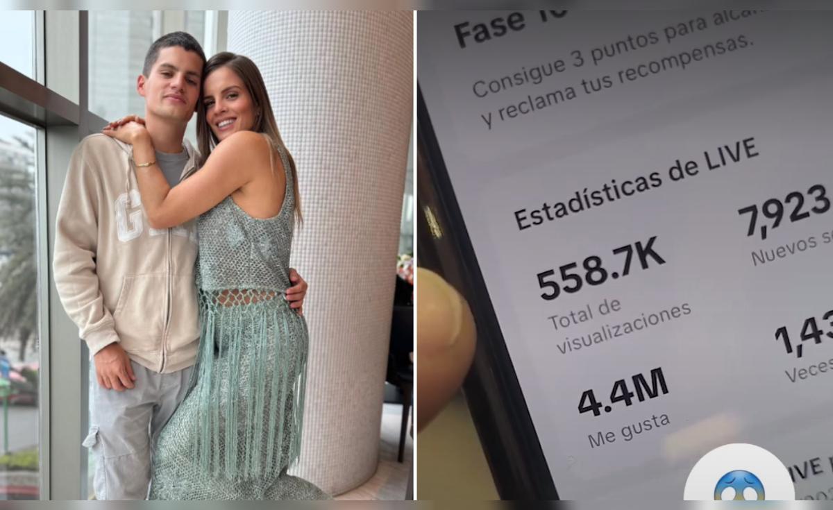 Hermano de Alejandra Baigorria revela ganancias en donaciones de TikTok tras 12 horas de transmisión
