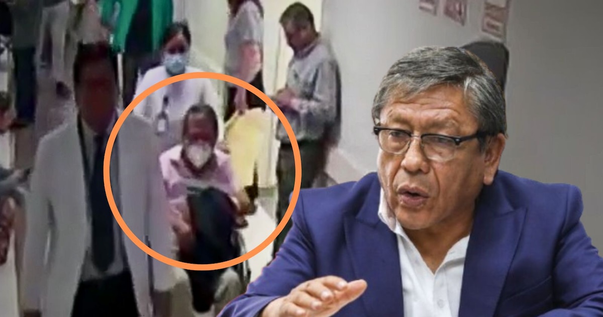 Video inédito muestra a Ciro Castillo antes de su detención, en silla de ruedas y con mascarilla