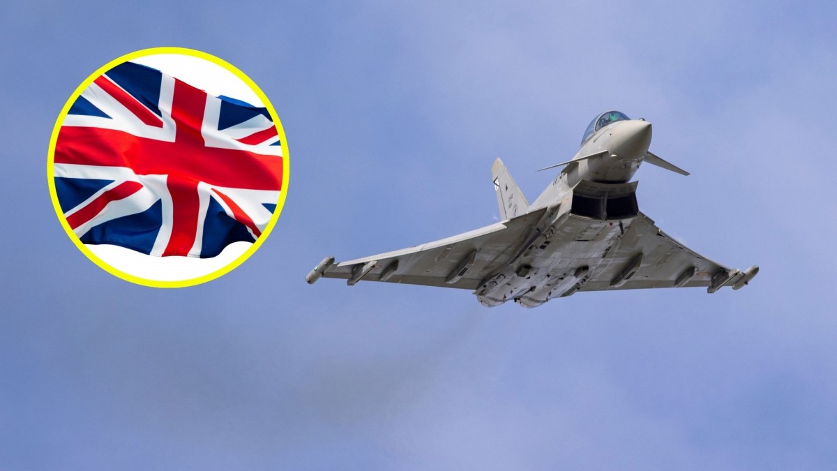 Reino Unido exhibe poderío aéreo en Las Malvinas con cazas Eurofighter Typhoon supersónicos en respuesta a compra de F-16 por parte de Argentina