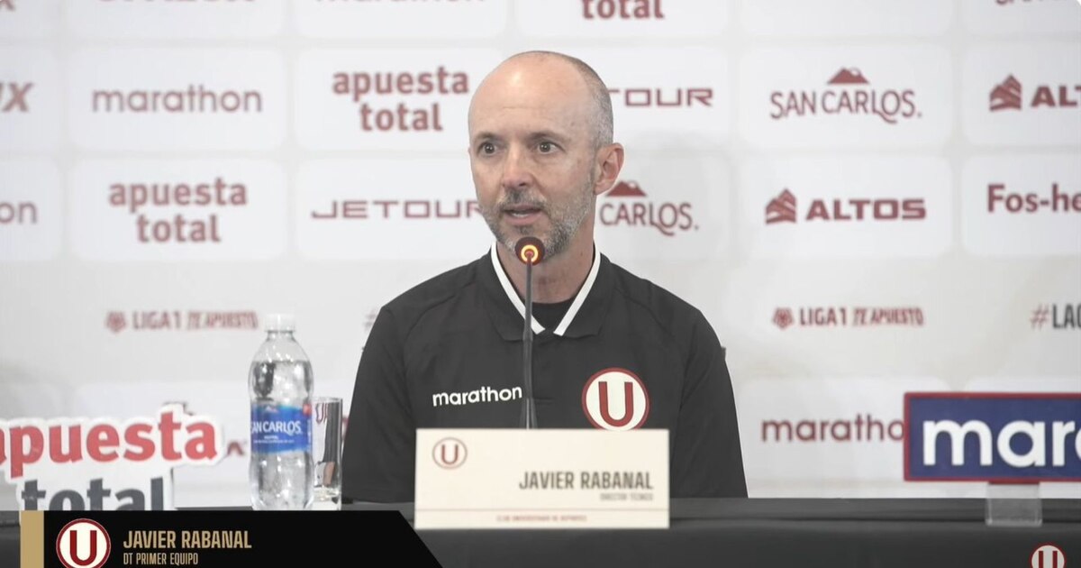 Javier Rabanal asume con entusiasmo la dirección de Universitario, su nuevo reto