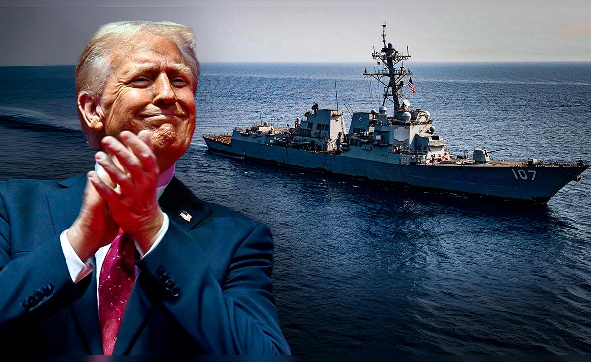 Trump anuncia construcción de nueva clase de buques de guerra para fortalecer la fuerza naval de EE. UU.