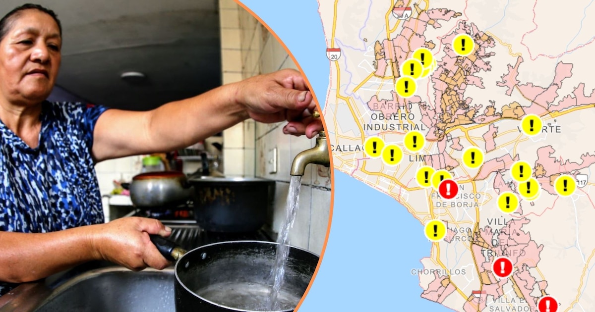 Sedapal anuncia corte de agua en Lima para el 24 de diciembre, víspera de Navidad