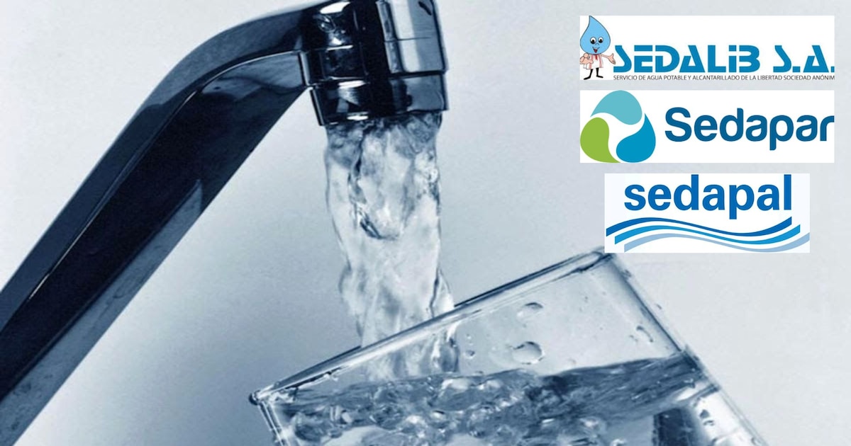 Nuevas tarifas de agua entrarán en vigor en Sedapal, Sedapar y Sedalib desde el próximo recibo
