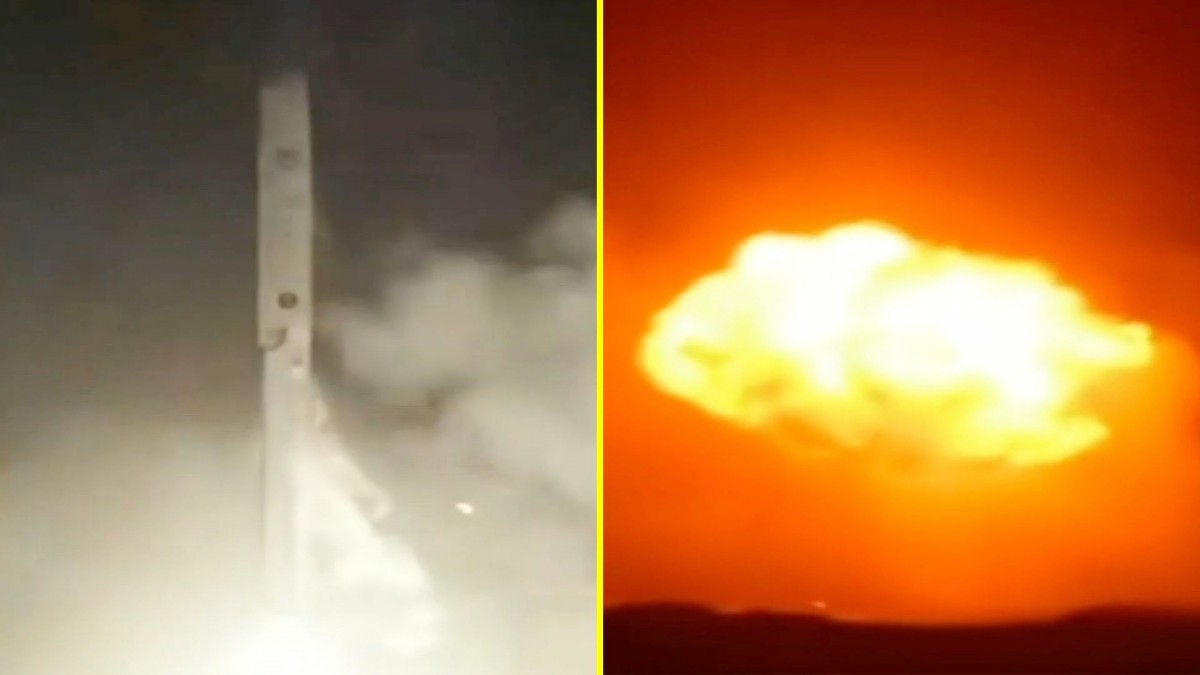 Video muestra explosión de cohete espacial en Brasil a segundos del despegue