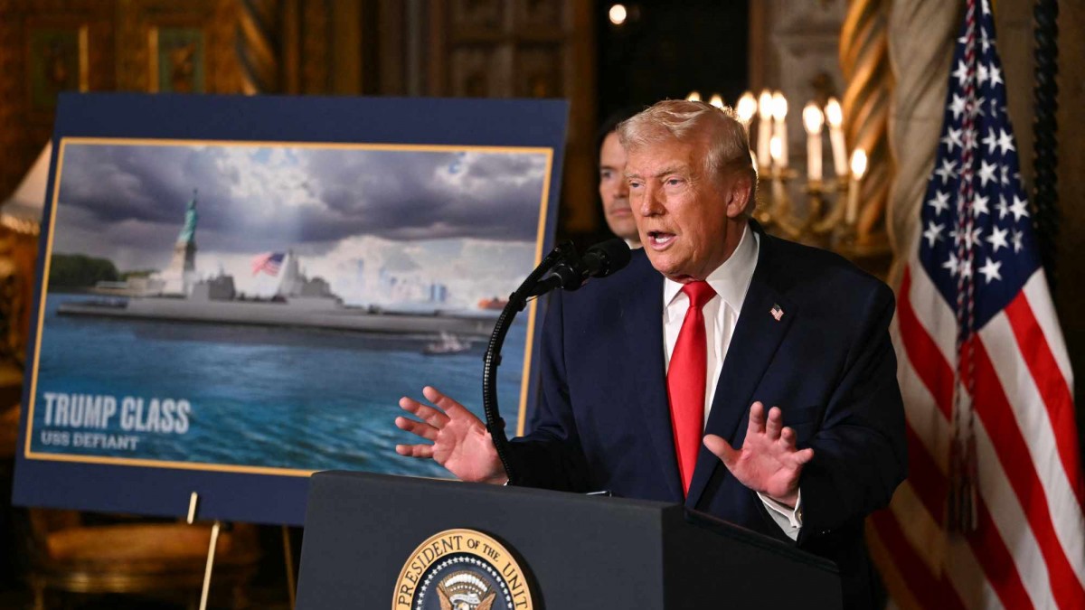 Donald Trump anuncia la creación de la «Flota Dorada», nuevos barcos de guerra con tecnología avanzada y capacidad nuclear para fortalecer la defensa de EE.UU.