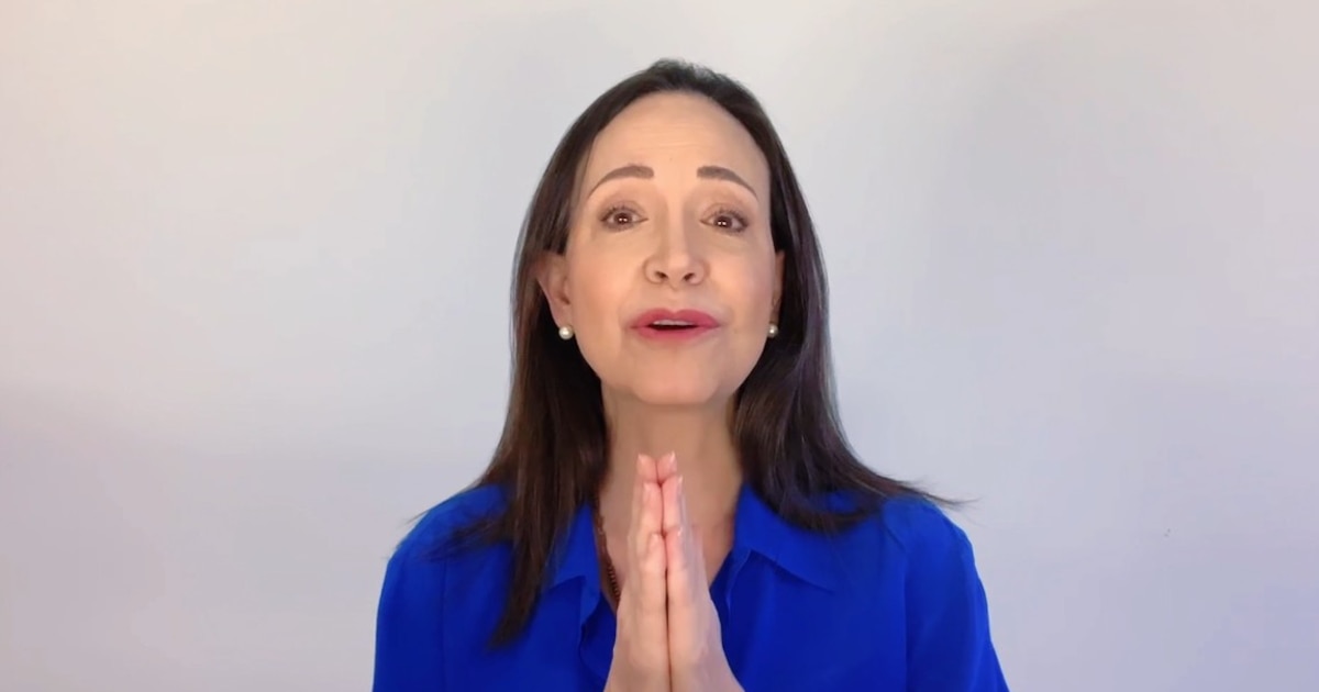 María Corina Machado denuncia amenazas de ejecución extrajudicial contra presos políticos en Venezuela