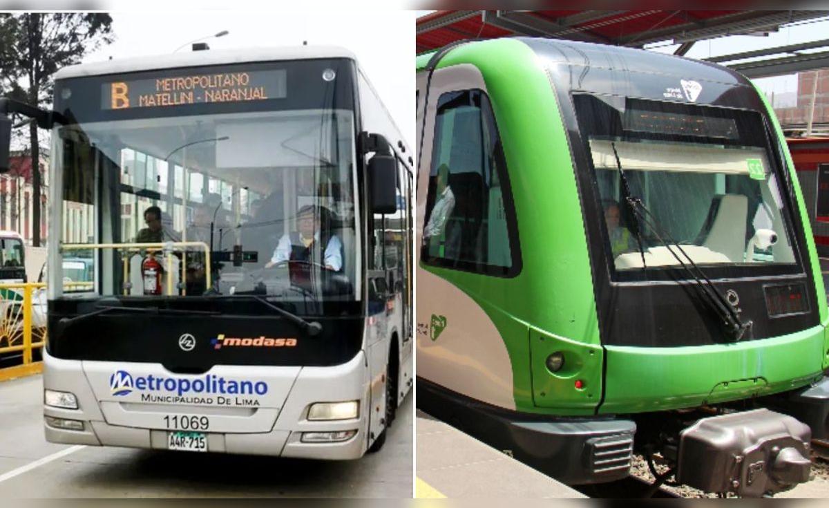 Horario del transporte público en Navidad: Metropolitano, Línea 1 y Corredores