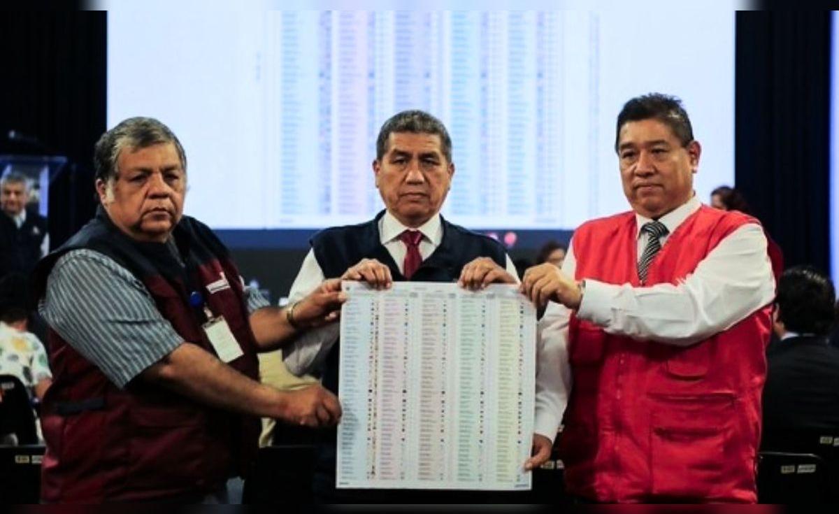 ONPE revela el diseño oficial de la cédula de votación para las Elecciones 2026