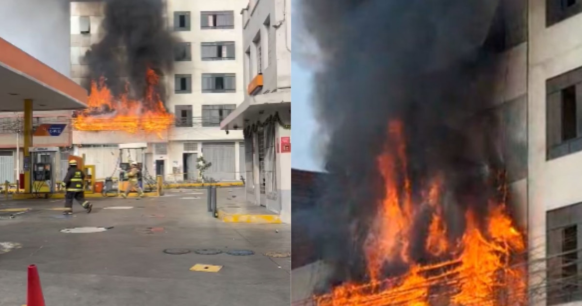 Incendio en Rímac arrasa edificios y podría afectar un grifo cercano