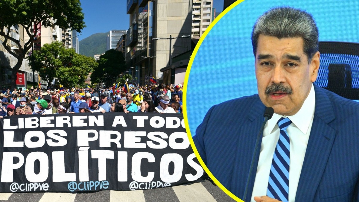 Venezuela libera a 99 detenidos por protestas tras elecciones presidenciales de 2024