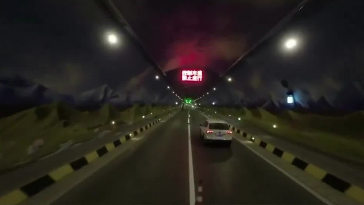 China inaugura el túnel más grande del mundo, acortando más de 6 horas de viaje y permitiendo atravesar montañas en 20 minutos