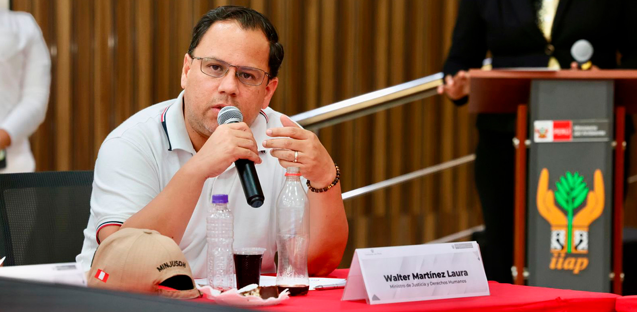 Ministro de Justicia destaca la seguridad ciudadana como prioridad en transición