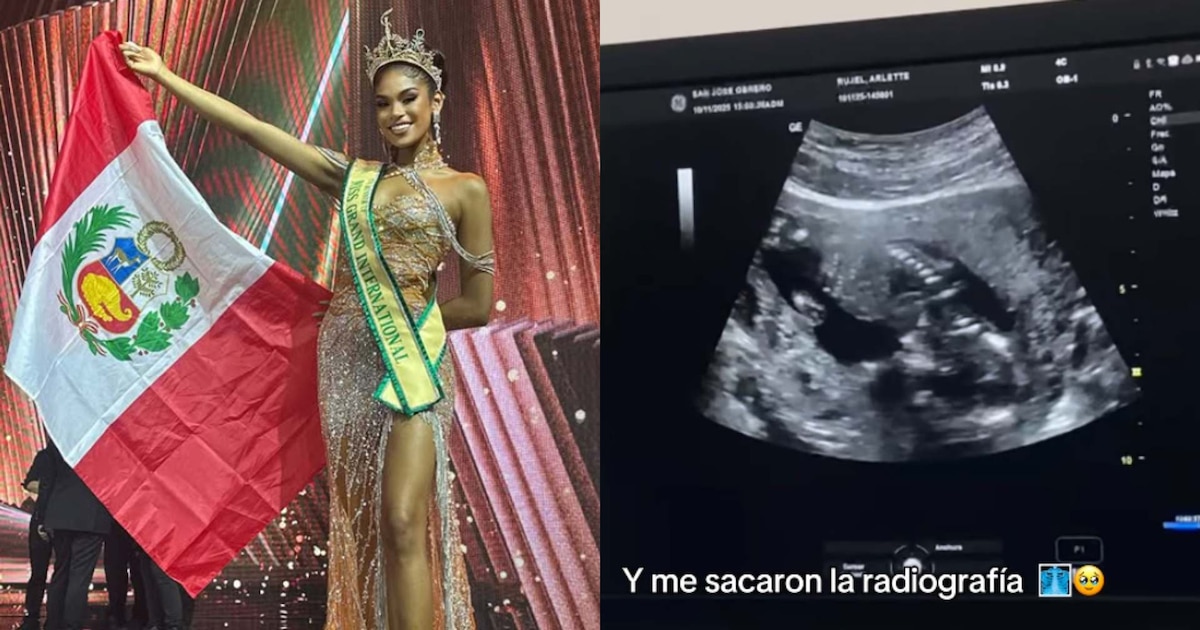 Arlette Rujel, exMiss Grand Perú 2024, anuncia su embarazo y espera su primer hijo