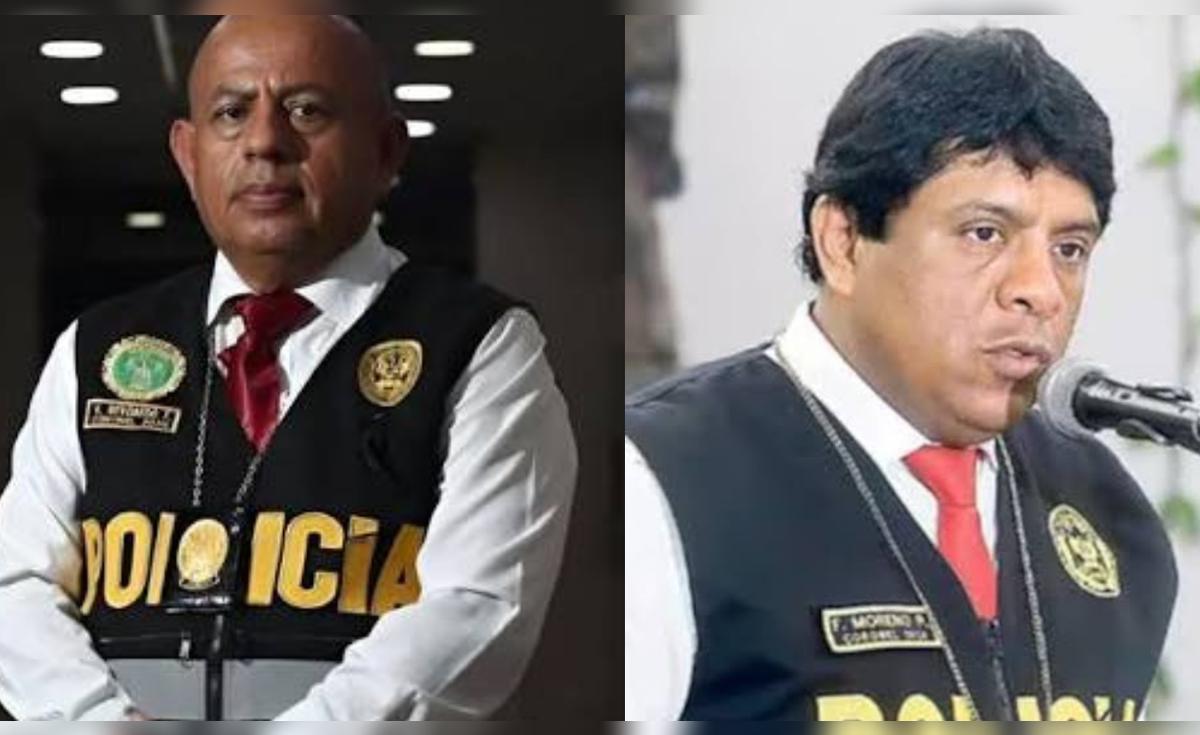 Designan a generales Revoredo y Moreno para reforzar la lucha contra el crimen