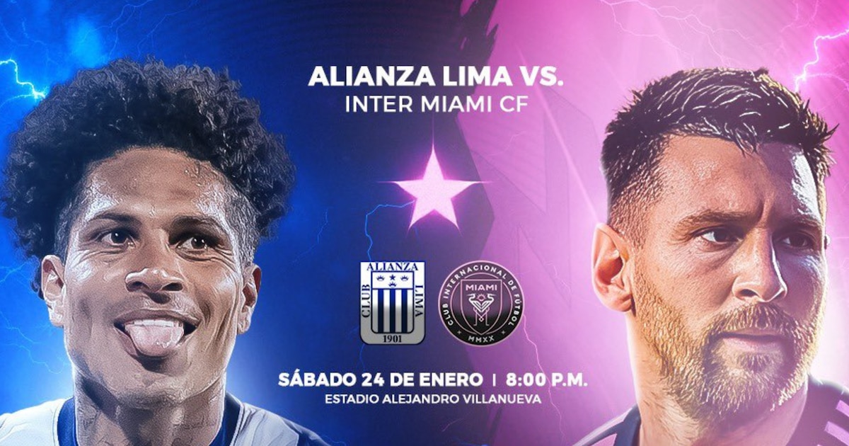 Se reveló el millonario monto que Alianza Lima ganará con el duelo ante Inter Miami de Lionel Messi en la Noche Blanquiazul