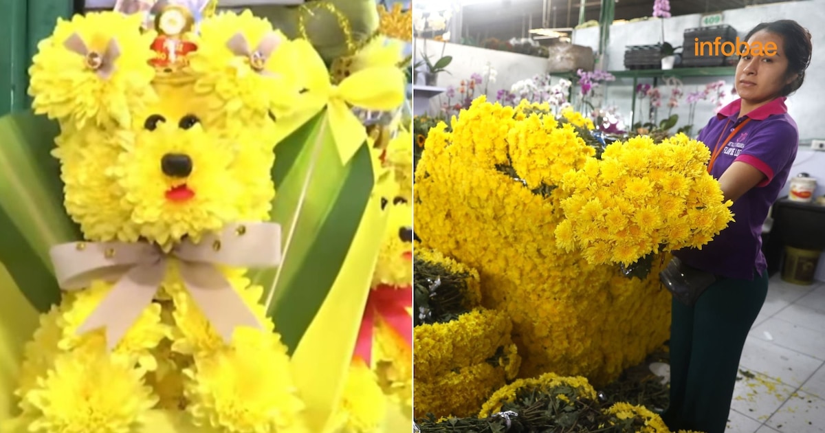 Flores amarillas, ositos de la suerte y pétalos de rosas son lo más pedido para recibir el Año Nuevo 2026