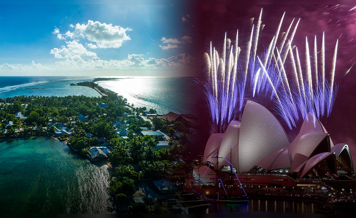 ¿Cuál es el primer y el último país del mundo en recibir el Año Nuevo 2026?