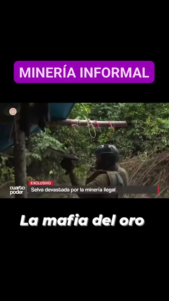 Minería ilegal en Cajamarca causa destrucción ambiental en tres años