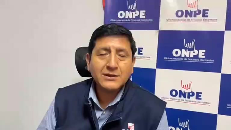 Cajamarca realiza proceso electoral con 40 mil ciudadanos registrados