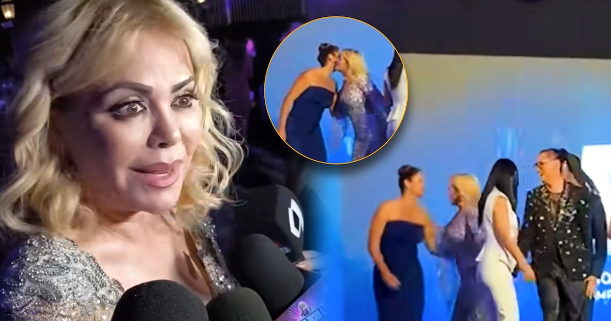 Gisela Valcárcel reencuentra a Susana Umbert y saluda con beso a Karla Tarazona en Panamericana