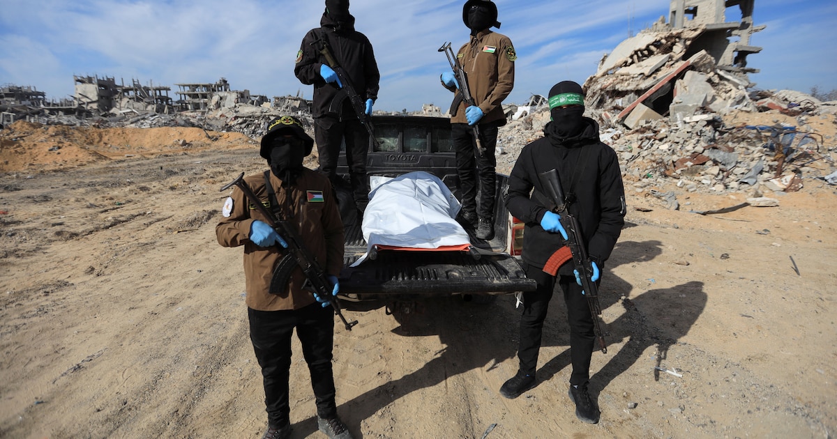 Israel confirma que Hamas entregó restos de un presunto rehén en Gaza