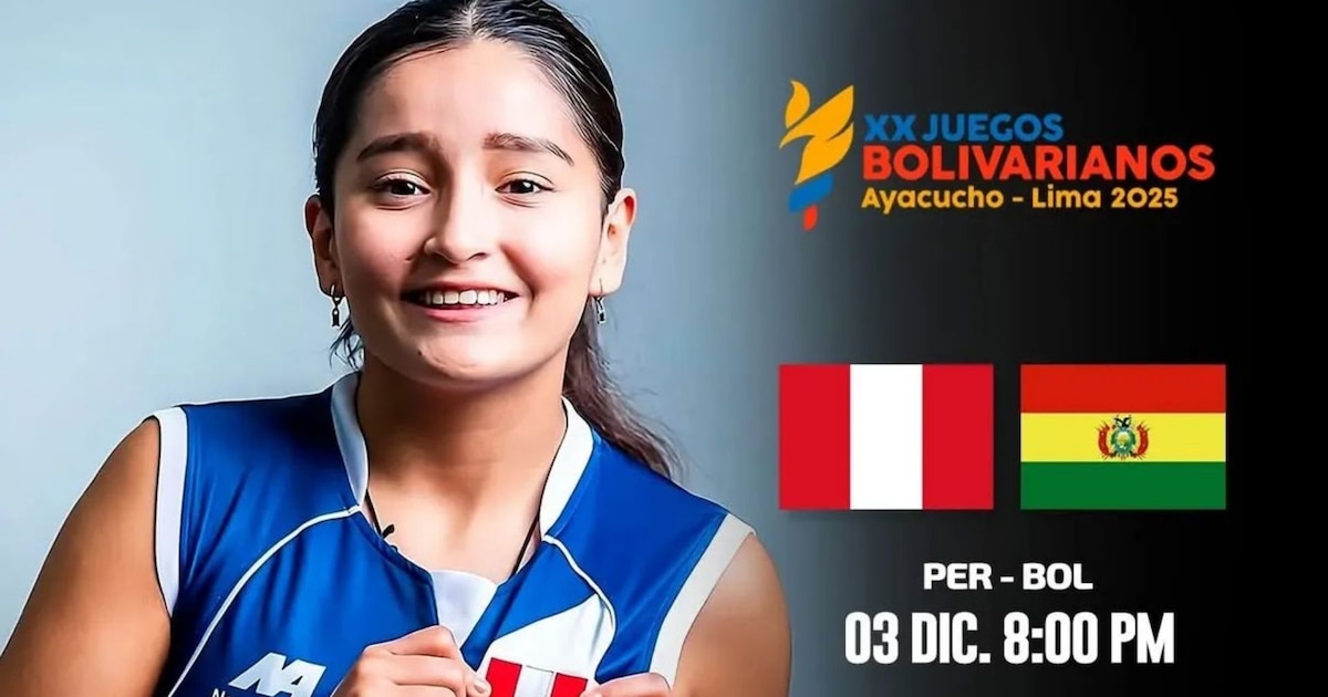 Perú y Bolivia en vivo: avance del debut de la selección femenina de vóley en los Juegos Bolivarianos 2025