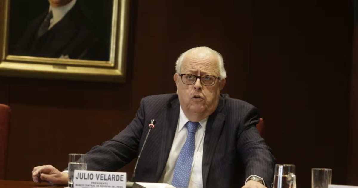 Julio Velarde duda sobre su continuidad en el BCR: «Estoy cómodo si me quedo o me voy