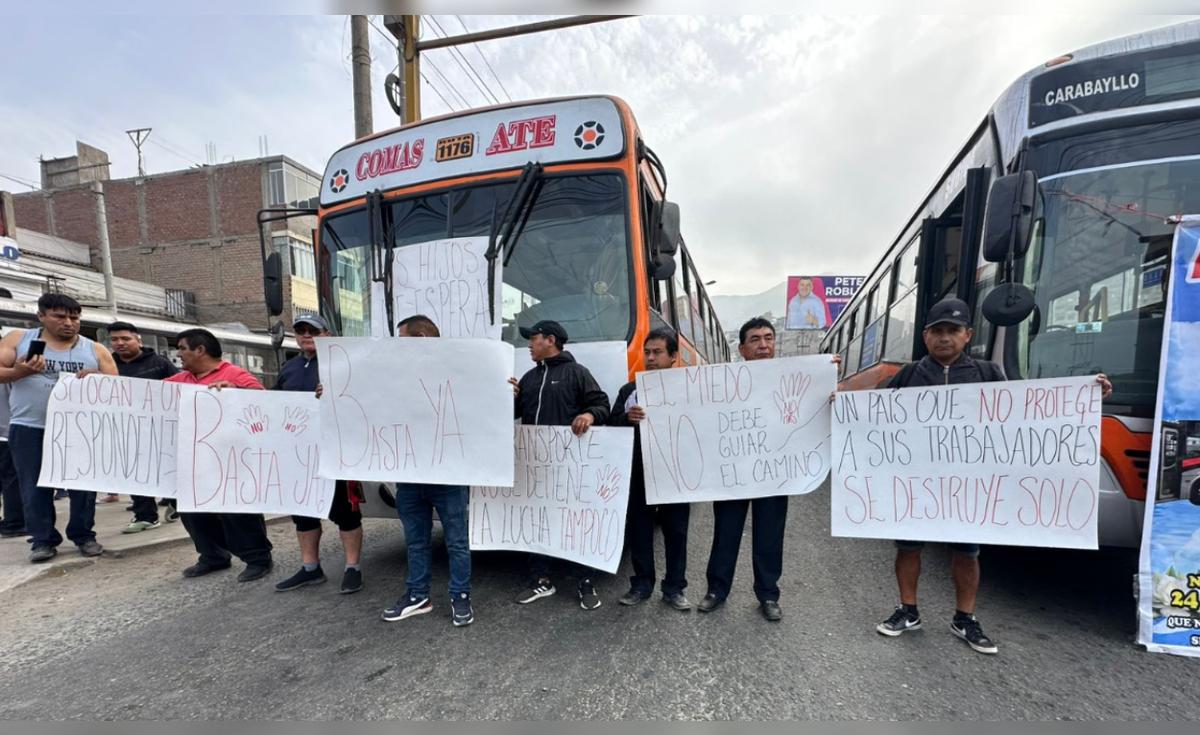 Transportistas amenazan con paro de 48 horas si el Gobierno no presenta plan contra la inseguridad en 7 días