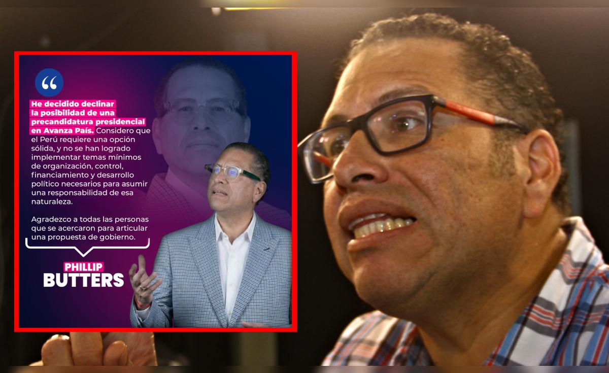 Butters critica la campaña de Avanza País tras su renuncia